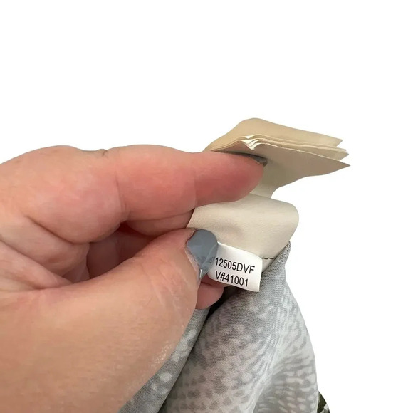 Diane‎ von Furstenberg Kara Tailored Pencil Skirt Snake Print Green Size 6 - Picture 10 of 10